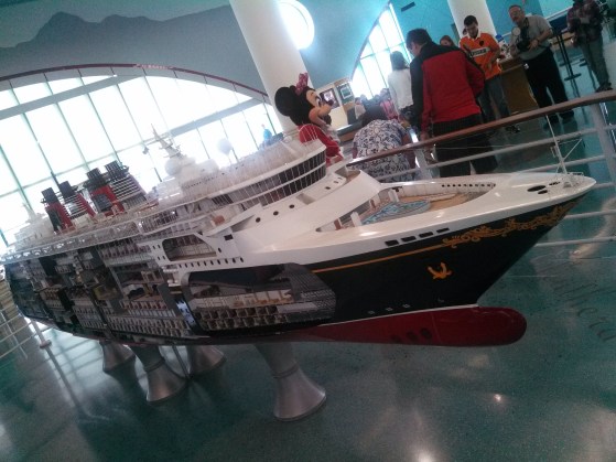 Port Canaveral - ship model & character meet & greets