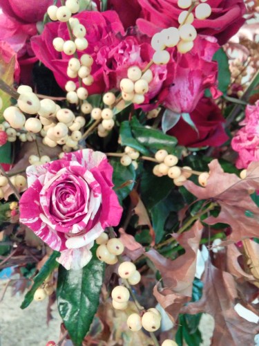 Sigh...I love a tall arrangement for the buffet. The close up of this is dreamy... #FlowerGeek